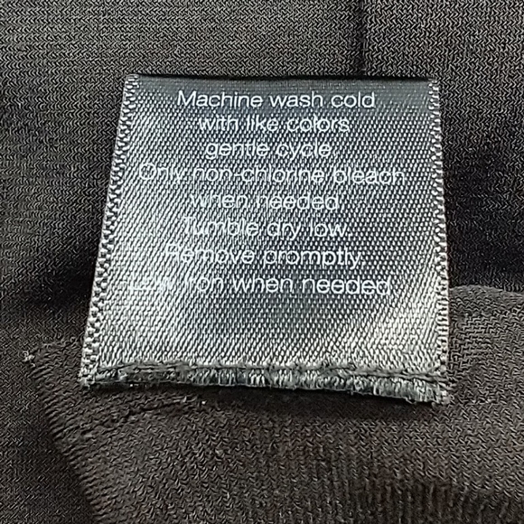 Norma Kamali Kamalikulture Black V Neck Poly Spandex Mini Dress Size Small - Picture 5 of 6